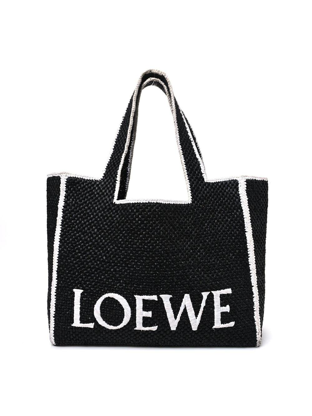 Loewe Raffia Large Paula's Ibiza Logo #363858L11B